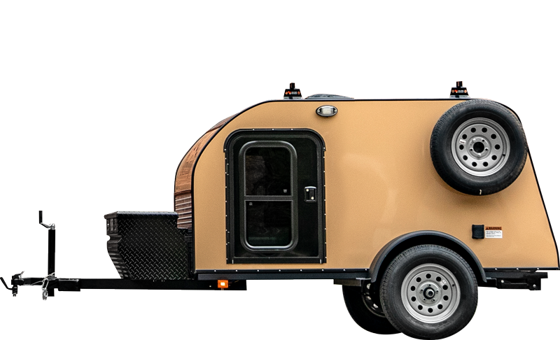Silverhorn Teardrop Camper | UkanCamp Small Pull Trailers