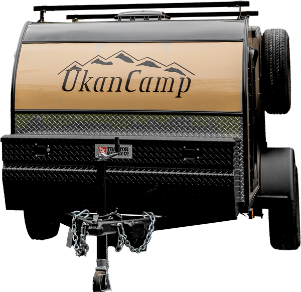 Customizable Silverhorn L Teardrop Camper | UkanCamp Small Pull Trailers