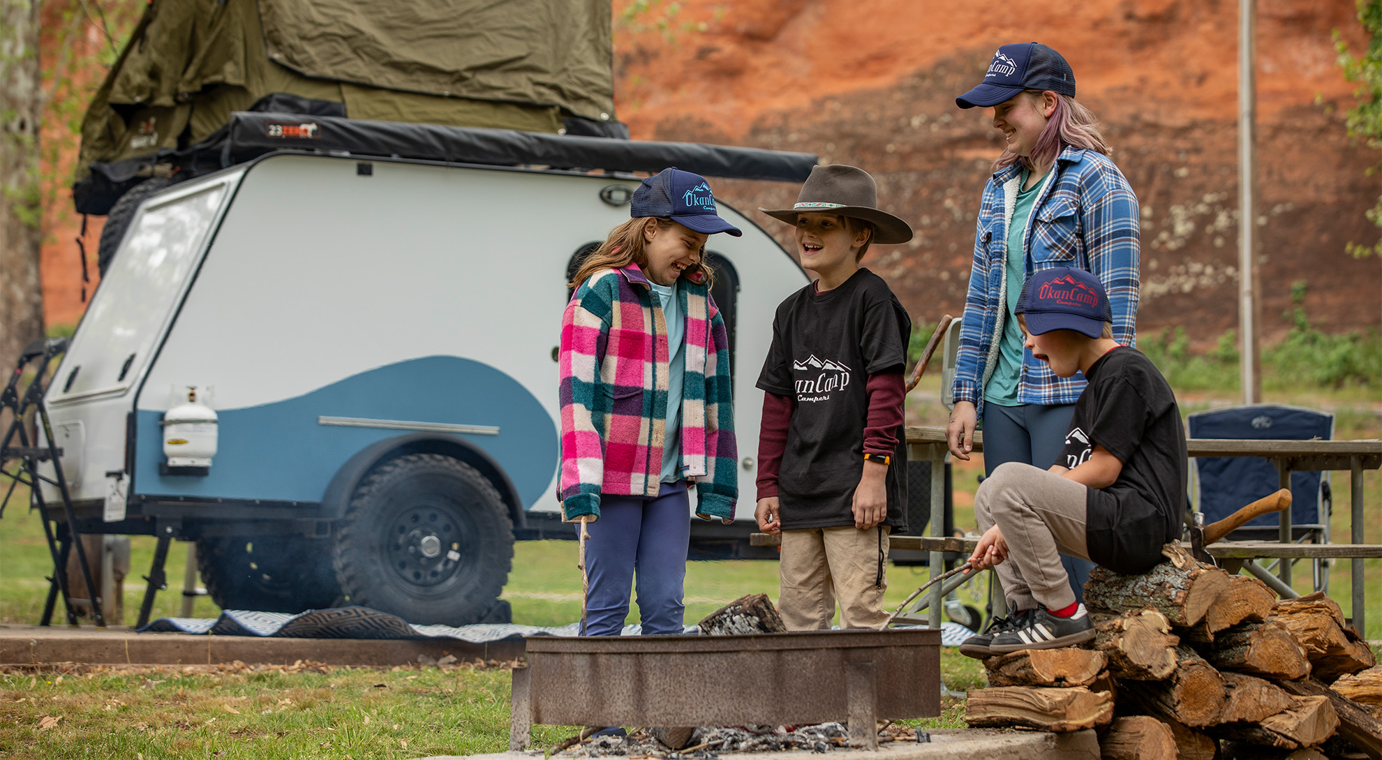 Family Camping Trip with UkanCamp Teardrop Campers